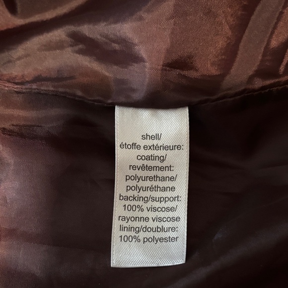 Maurices Deep Maroon faux Leather Jacket 2x - Picture 11 of 11